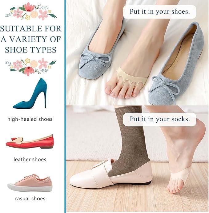 Women's Toe Cover Pair Pack of 2